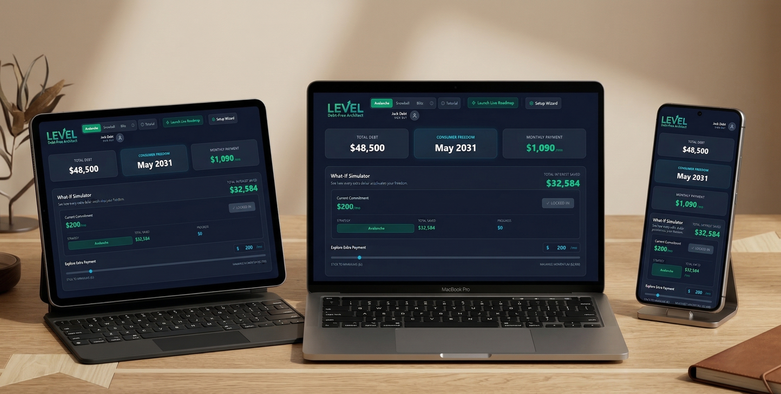 Level app experience on any device