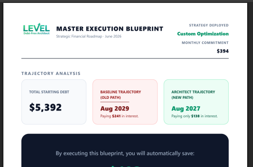 LEVEL Professional Payoff Roadmap PDF Preview